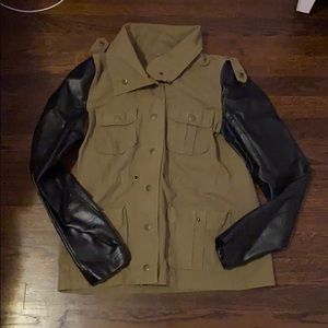 Olive green jacket
